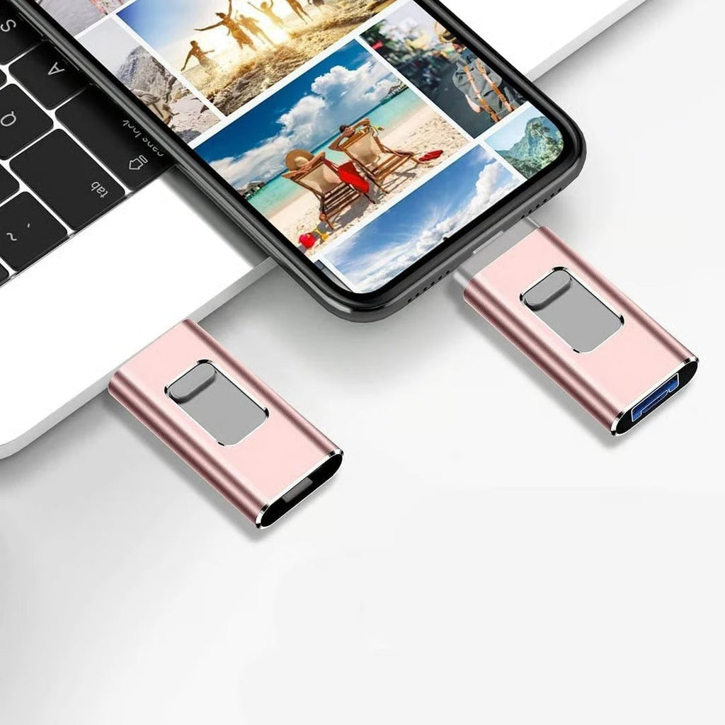 4-in-1 High-Speed USB Flash Drive with Multi-Device Compatibility