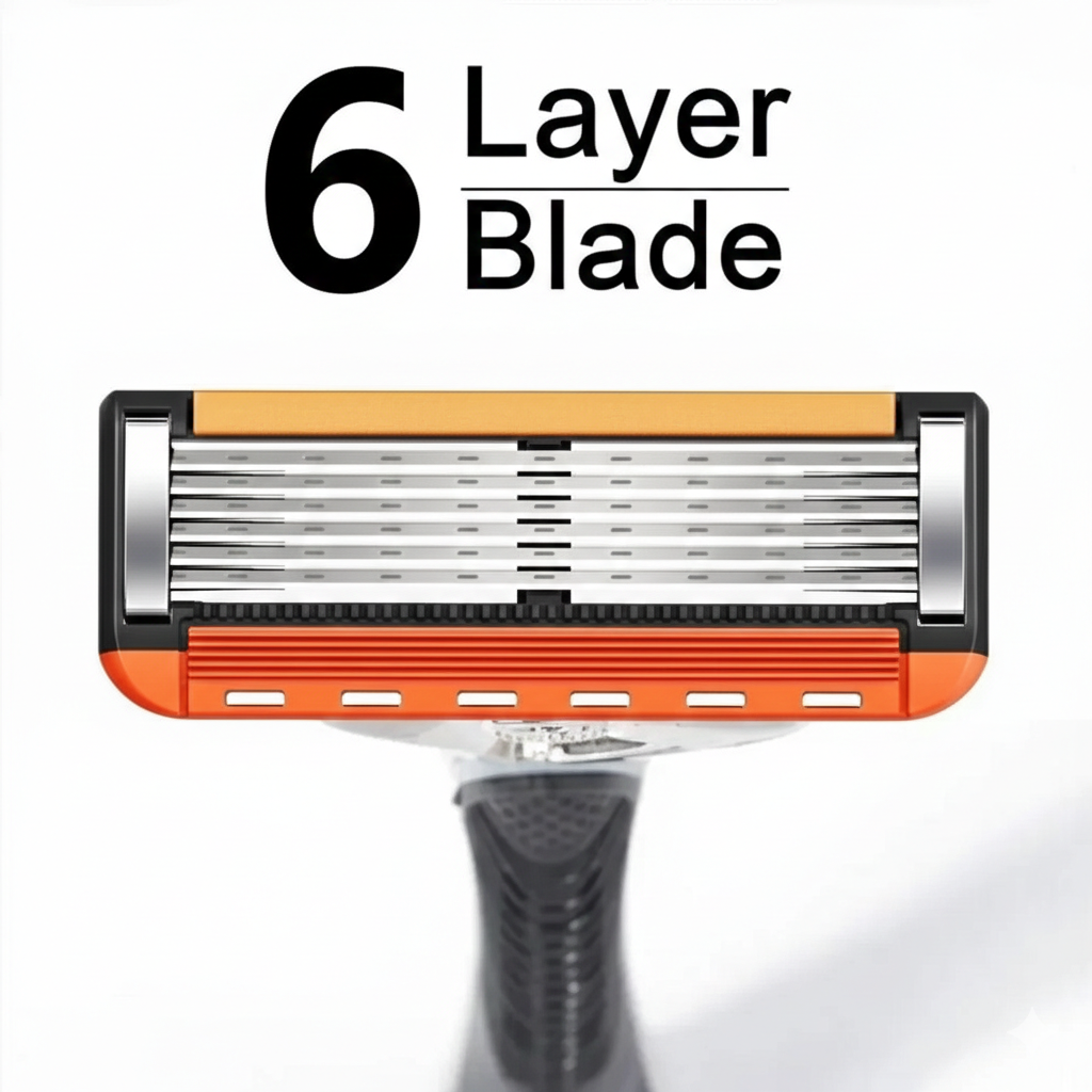 Smart Shave Pro Kit – Includes Free Handle + 48 High-Performance Razor Refills