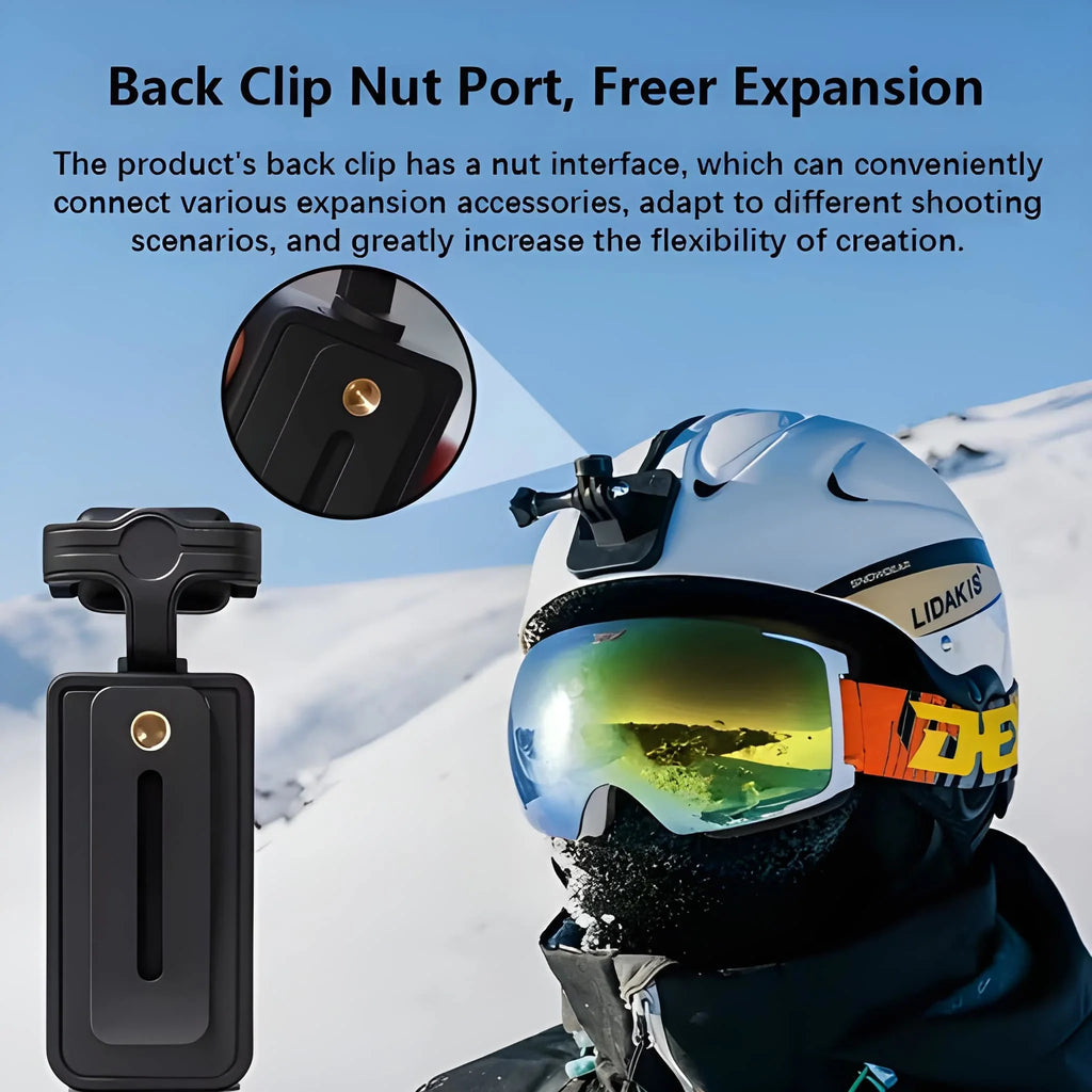 1080P HD Wearable Sports Action Camera for Outdoor Adventures