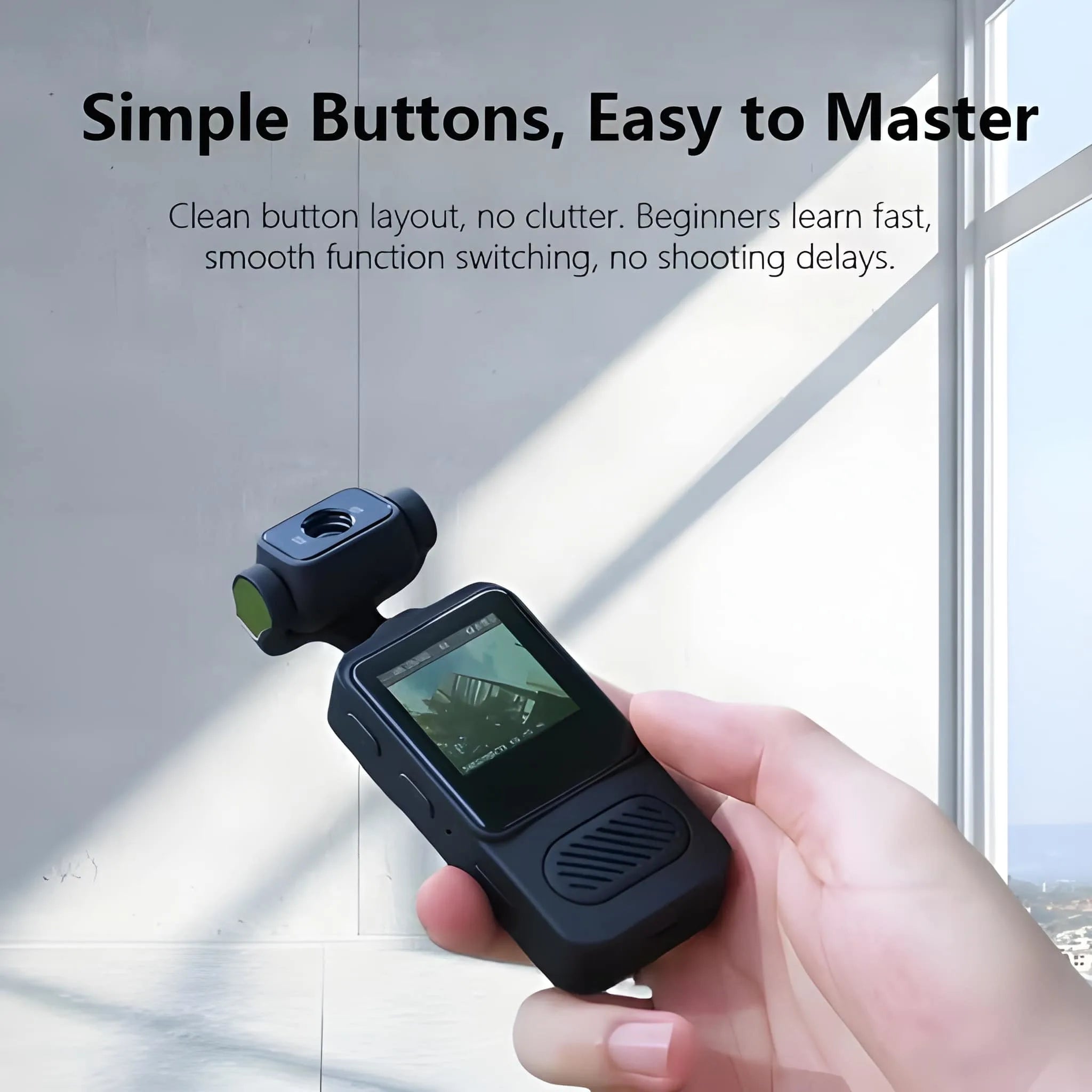 1080P HD Wearable Sports Action Camera for Outdoor Adventures