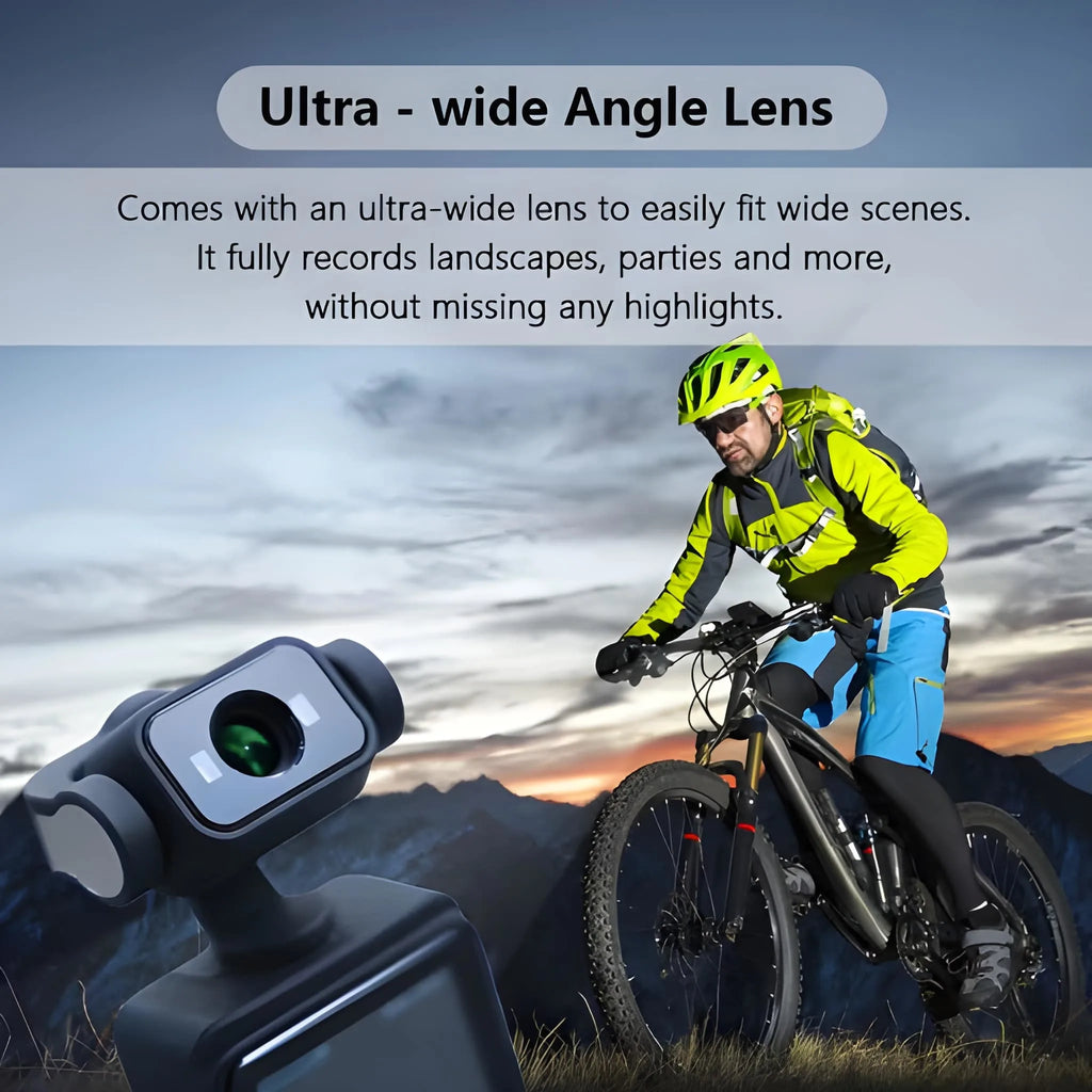 1080P HD Wearable Sports Action Camera for Outdoor Adventures