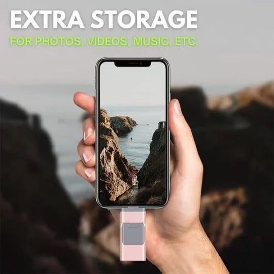 4-in-1 High-Speed USB Flash Drive with Multi-Device Compatibility