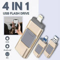 4-in-1 High-Speed USB Flash Drive with Multi-Device Compatibility