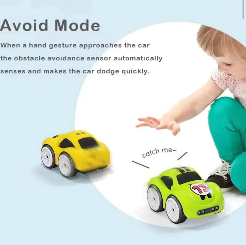 Mini RC Smart Car with Auto Follow-Me Technology | Remote Controlled | Buy 1 Get 1 Free | Rs. 699