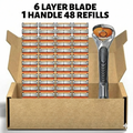 Smart Shave Pro Kit – Includes Free Handle + 48 High-Performance Razor Refills